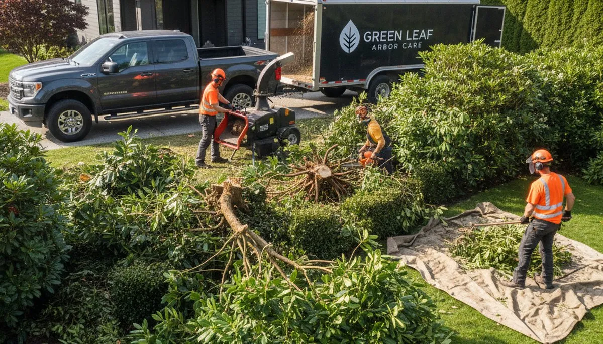 Professional shrub removal service in Tacoma, WA by Chop Chop Tree experts