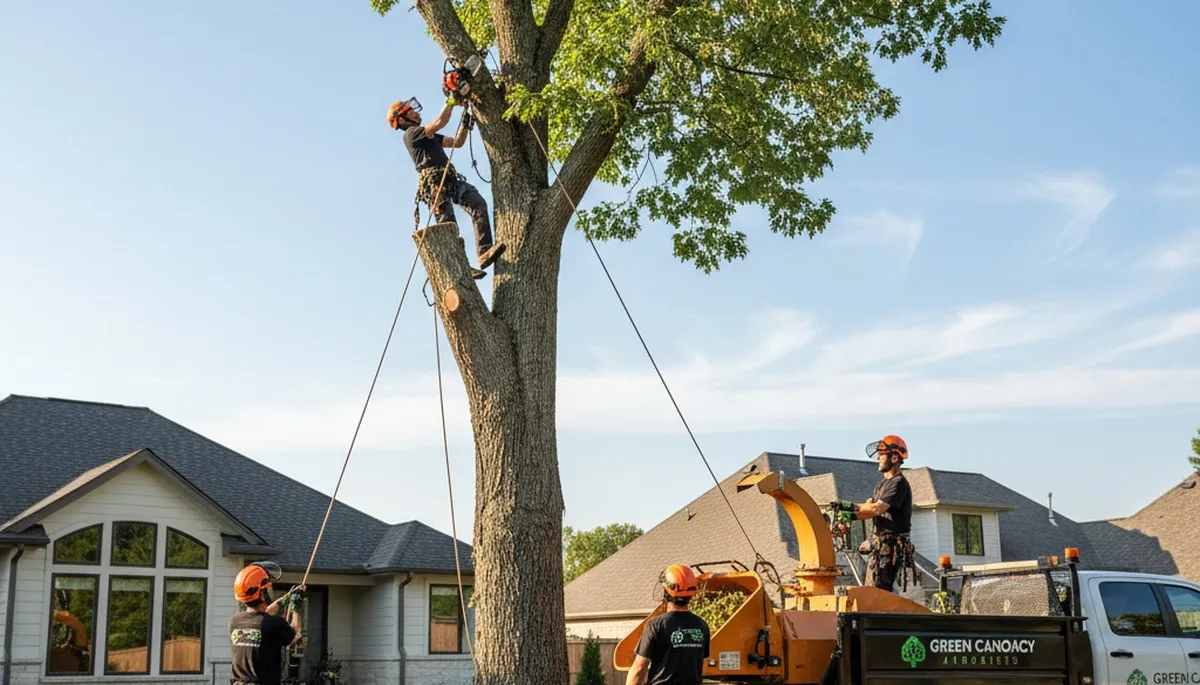 Arborists performing safe tree removal in Tacoma, WA for Chop Chop Tree service experts